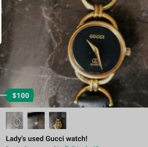 Ladys Gucci watch